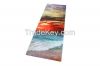 full color custom printed eco natural ru bber yoga mat