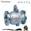 wcb/cast steel two pieces flange floating ball valve