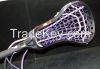 Brine A1 (Amonte) Custom Strung Women's Lacrosse Stick--Combat Shaft -Purple 