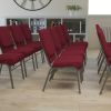 Commercial furniture comfortable upholstery church chairs