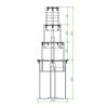 Steel Telescopic 3 Sta...