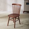 Solid Wood Dining Chair Windsor Chair Slat Chair