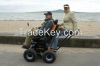 Climbing stairs electric motorized wheel chair OB-EW-003-1 Double Traveller Wheelchair with Double-Control&Chin-Control