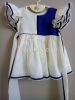 Ivory Blue Girls Dress