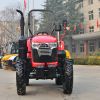 80HP 4wd farm tractor with trailer wheeled tractor