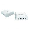 5 usb ports portable smart phone charger 