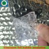 Reflective aluminum foil bubble insulation for steel construction and house