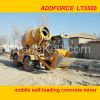 ADDFORCE mobile self-loading concrete mixer