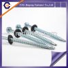 Hex washer head flange type galvanized wood roofing screws