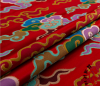 Chinese silk cheongsam ancient Chi-pao fabric color cloud pattern embroidery