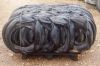 Scrap baled tyres