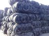 Scrap baled tyres