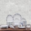 Korean Bone China Bowl and Dish Set 28pcs or 54pcs