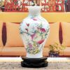 Fishtail Famille Rose Porcelain Vase