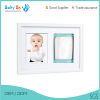 hot sale baby handprint and footprint photo frame package ink pad