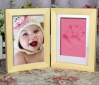 Baby Souvenir Cheap wholesale 8x10 10X12 12X16 Cute Baby Photo Frame with clean-touch inkpad                        