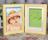 Baby Souvenir Cheap wholesale 8x10 10X12 12X16 Cute Baby Photo Frame with clean-touch inkpad                        