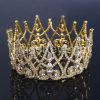 Wholesale round ring  crystal crown hair accessories, Bridal tiara beauty pageant