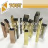 304, 316 stainless steel decorative tube for hotel and room decorative