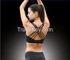 Fashion women fitness wear seamless yoga sport bra