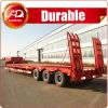 Competitive price 60ton tri axle lowbed semi trailer air suspension for transport Cat D7 D8 D9 bulldozer