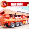 Cheap 3 axle 40ft or 20ft used trailer container flatbed truck trailer and semi trailer container for sale