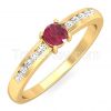 Yellow Gold Channel Se...