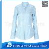 Custom European Style Fancy Collarless Dress Linen Shirt