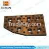 Bimetal Bronze/Brass/Copper Alloy Steel Self-lubricating Clad Sliding Plate