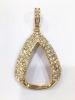 hot sale fashion rhinestone chain shoe clips