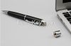 Office novelty gifts cheap metal pen with usb flash drive