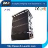 Outdoor Sound System 3 - Way Line Array Design