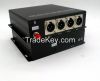 Profession CCTV/AV balance audio(XLR) over 4ch fiber converters