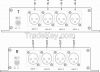 Profession CCTV/AV balance audio(XLR) over 4ch fiber converters