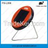 Rechargeable solar reading light LiFePO4 battery 9 hours working time with 2 brightness