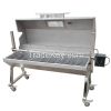 stainless steel roaster , Portable Barbecue with lid, charcoal grill, charcoal rotisserie