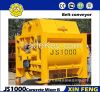 JS1000 Cement mixer with belt conveyor 