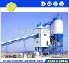 HZS60 concrete batching plant with belt conveyor