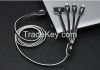 Mobile phone cable USB iphone charging cable cord 4 in 1