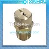 Stainless steel cleaning flat fan water jet industrial nozzle