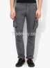 DARK GREY SLIM FIT COTTON CARGO