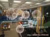 Spark LED stainless steel ball chandelier Planet lighting