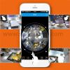 wifi light bulb camera 360 degree fisheye panoramic camera