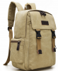 wholesale retro canvas computer backpack