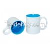 Sublimation color mug--11oz two-tone color mug (inside color)