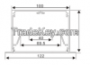 4 inches recessed aluminum LED profile