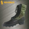 Pannama pattern rubber jungle boots hiking boots hunting boots security boots