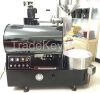 Industrial foodstuff processing automatic 1kg 2kg coffee bean rosting baking machine