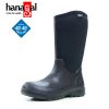 100% waterproof insulated half work man rain shoes for fishing, hunting and agriculture