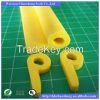 Extrusion silicone sponge seal strip silicone foamed rubber seal strip